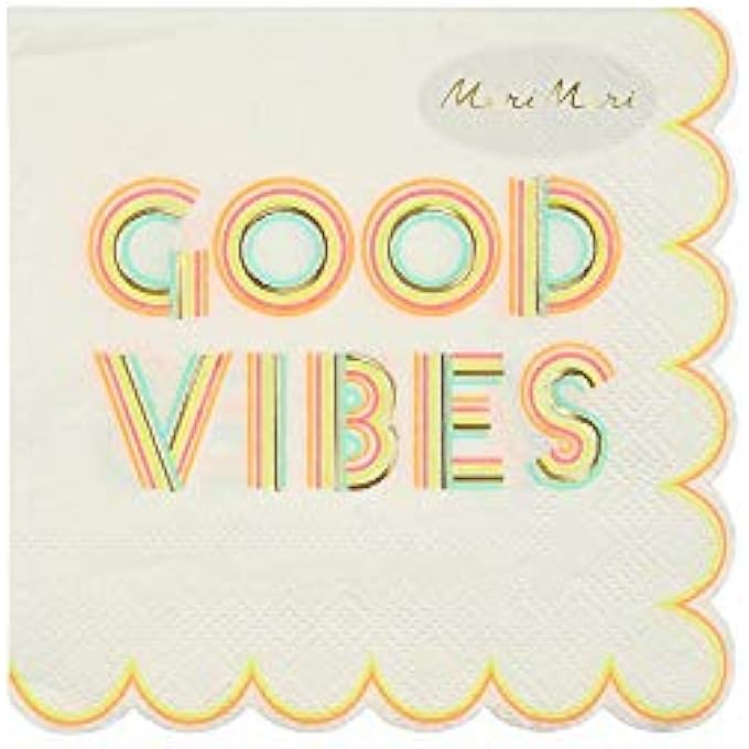 GOOD VIBES NAPKINS SMALL - Image 2